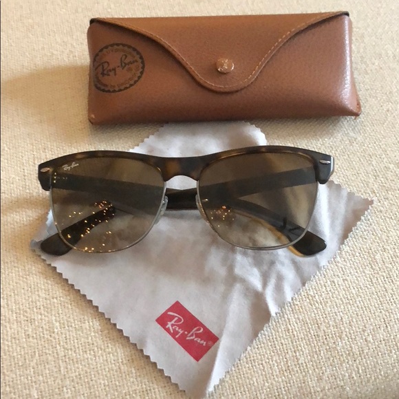 Ray Ban Accessories Rayban Clubmaster Oversized Sunglasses Poshmark Ray Ban Accessories Rayban Clubmaster Oversized Sunglasses Poshmark